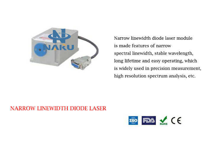 488nm Narrow Linewidth Diode Laser 1~60mW